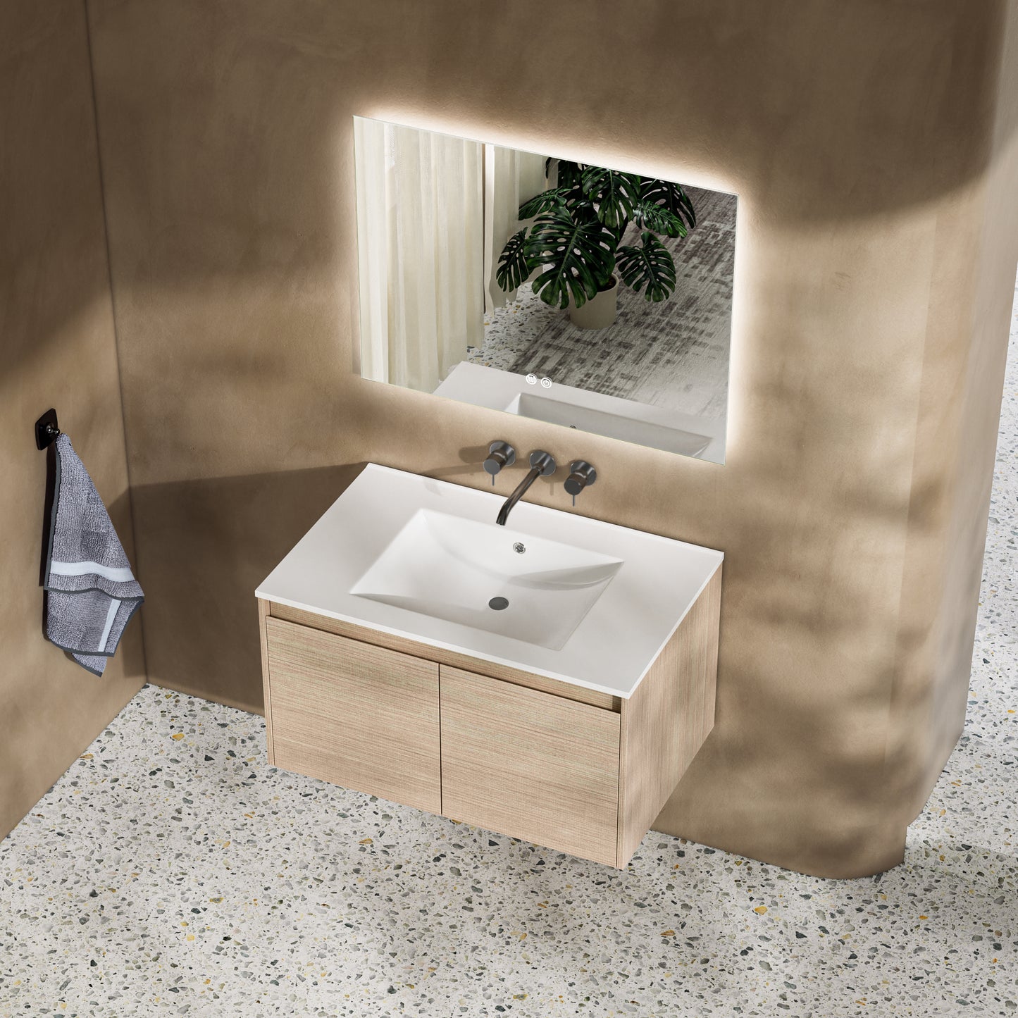 Floating Bathroom Vanity  32-inch