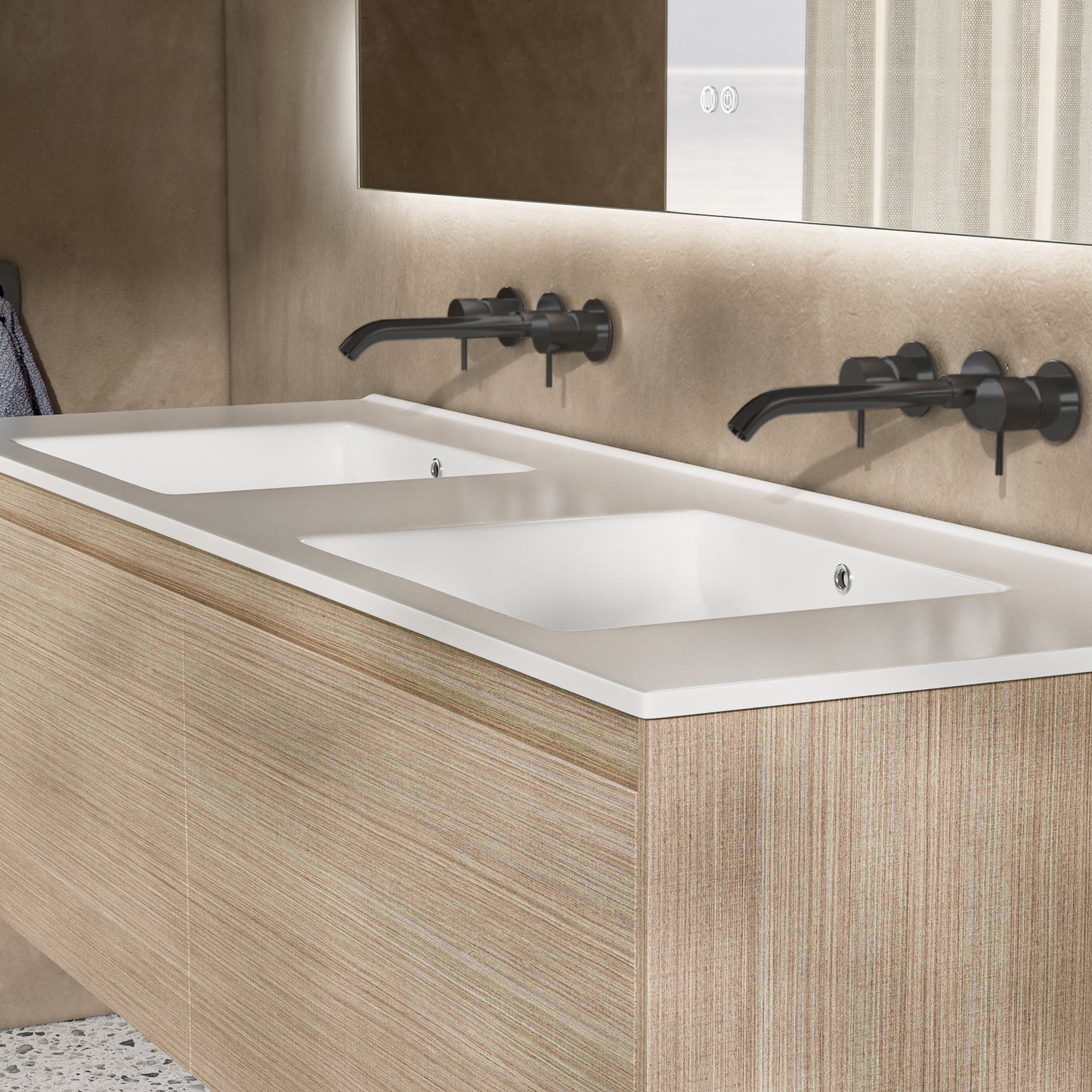 Floating Bathroom Vanity 60-inch